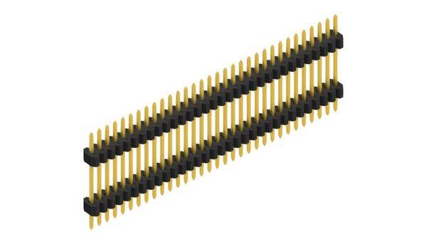 Fischer Elektronik Stiftleiste (Standard) Anzahl Reihen: 1 SLVW609232G 10St.