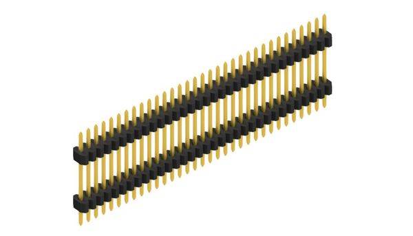 Fischer Elektronik Stiftleiste (Standard) Anzahl Reihen: 1 SLVW609233G 10St.