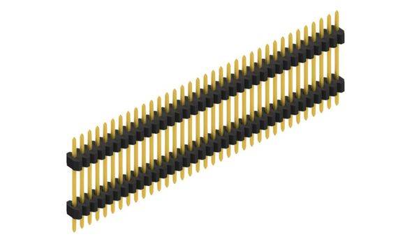 Fischer Elektronik Stiftleiste (Standard) Anzahl Reihen: 1 SLVW609235G 10St.