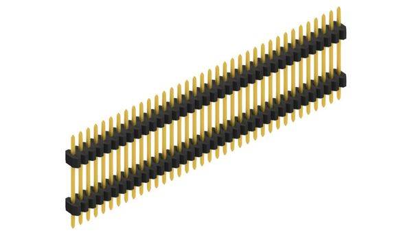 Fischer Elektronik Stiftleiste (Standard) Anzahl Reihen: 1 10157413 10St.