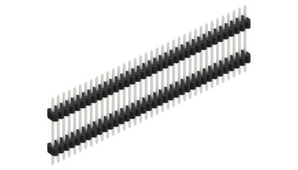 Fischer Elektronik Stiftleiste (Standard) Anzahl Reihen: 1 10157414 10St.
