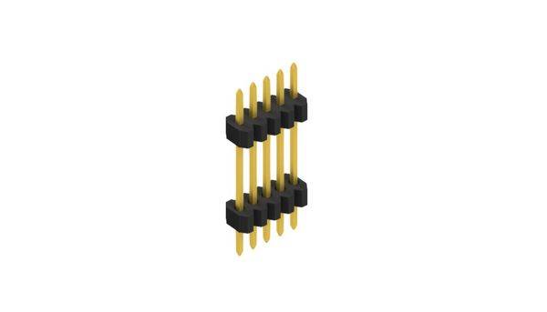 Fischer Elektronik Stiftleiste (Standard) Anzahl Reihen: 1 SLVW60925G 10St.