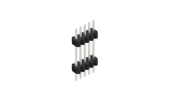 Fischer Elektronik Stiftleiste (Standard) Anzahl Reihen: 1 SLVW60925Z 10St.