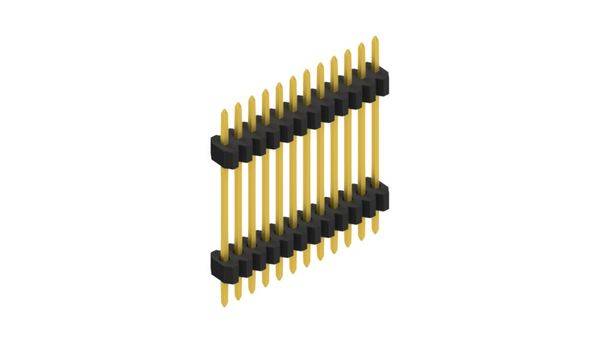 Fischer Elektronik Stiftleiste (Standard) Anzahl Reihen: 1 SLVW611712G 10St.