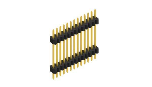 Fischer Elektronik Stiftleiste (Standard) Anzahl Reihen: 1 SLVW611713G 10St.