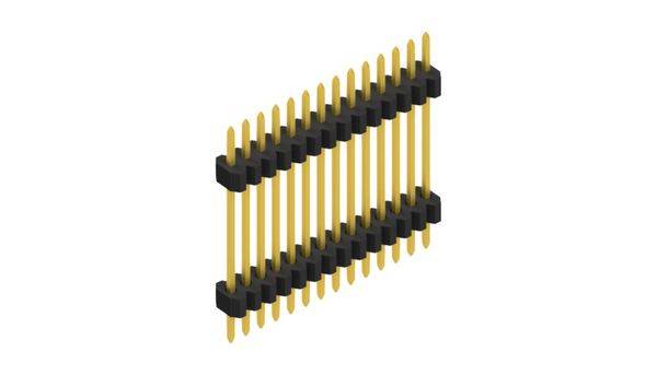 Fischer Elektronik Stiftleiste (Standard) Anzahl Reihen: 1 SLVW611714G 10St.