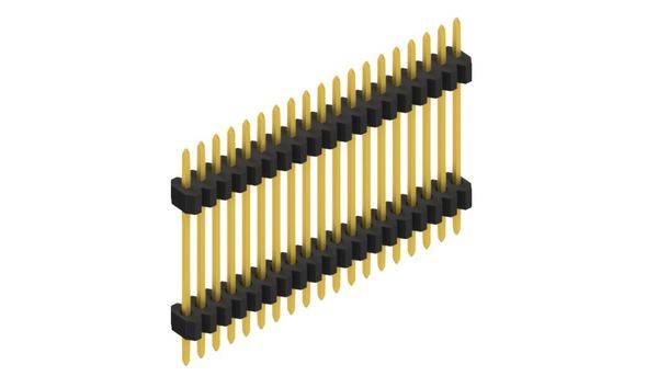 Fischer Elektronik Stiftleiste (Standard) Anzahl Reihen: 1 SLVW611719G 10St.