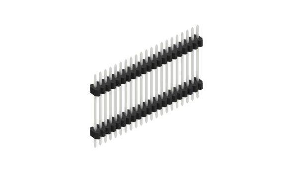 Fischer Elektronik Stiftleiste (Standard) Anzahl Reihen: 1 SLVW611721Z 10St.