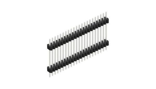 Fischer Elektronik Stiftleiste (Standard) Anzahl Reihen: 1 SLVW611722Z 10St.