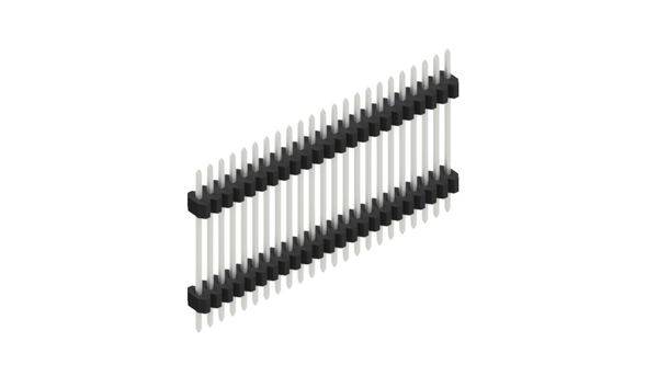 Fischer Elektronik Stiftleiste (Standard) Anzahl Reihen: 1 SLVW611723Z 10St.