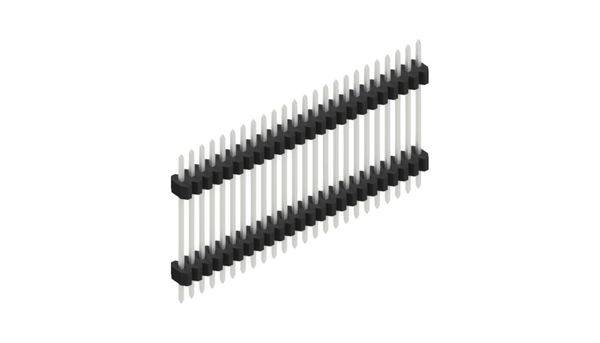 Fischer Elektronik Stiftleiste (Standard) Anzahl Reihen: 1 SLVW611724Z 10St.