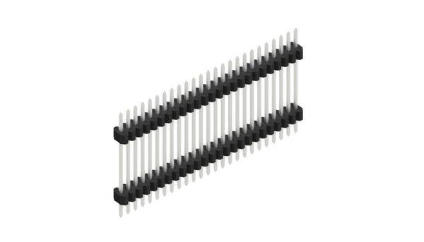 Fischer Elektronik Stiftleiste (Standard) Anzahl Reihen: 1 SLVW611725Z 10St.