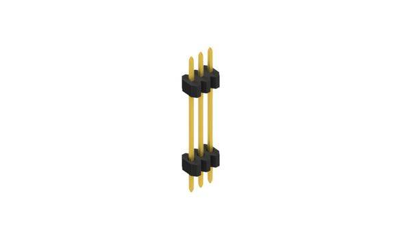 Fischer Elektronik Stiftleiste (Standard) Anzahl Reihen: 1 SLVW61173G 10St.