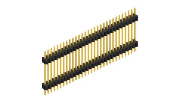 Fischer Elektronik Stiftleiste (Standard) Anzahl Reihen: 1 SLVW611730G 10St.