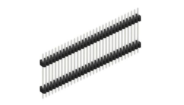 Fischer Elektronik Stiftleiste (Standard) Anzahl Reihen: 1 SLVW611731Z 10St.