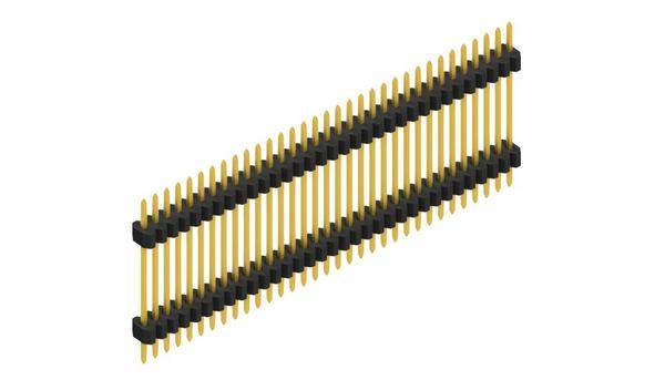 Fischer Elektronik Stiftleiste (Standard) Anzahl Reihen: 1 SLVW611733G 10St.