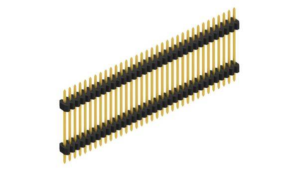 Fischer Elektronik Stiftleiste (Standard) Anzahl Reihen: 1 SLVW611734G 10St.