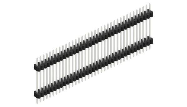 Fischer Elektronik Stiftleiste (Standard) Anzahl Reihen: 1 10157416 10St.