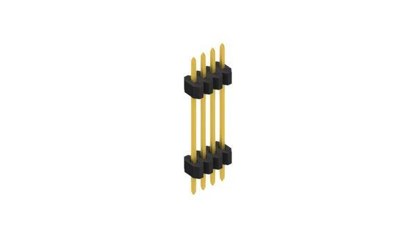 Fischer Elektronik Stiftleiste (Standard) Anzahl Reihen: 1 SLVW61174G 10St.