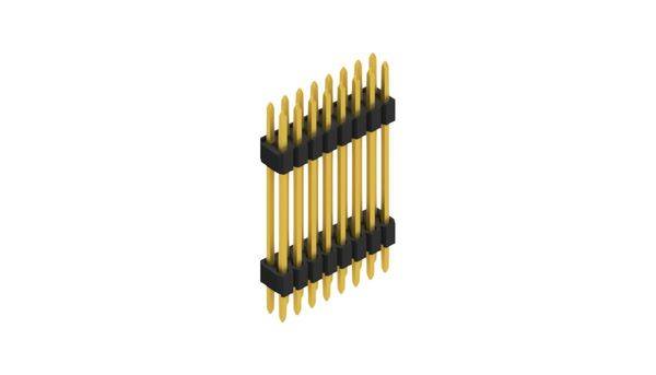 Fischer Elektronik Stiftleiste (Standard) Anzahl Reihen: 2 SLVW711716G 10St.