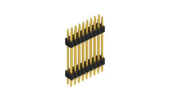Fischer Elektronik Stiftleiste (Standard) Anzahl Reihen: 2 SLVW711718G 10St.