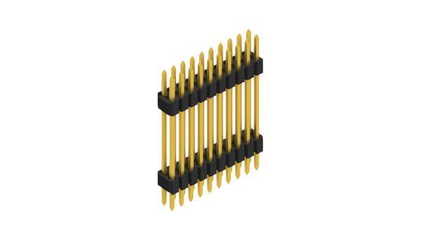 Fischer Elektronik Stiftleiste (Standard) Anzahl Reihen: 2 SLVW711720G 10St.