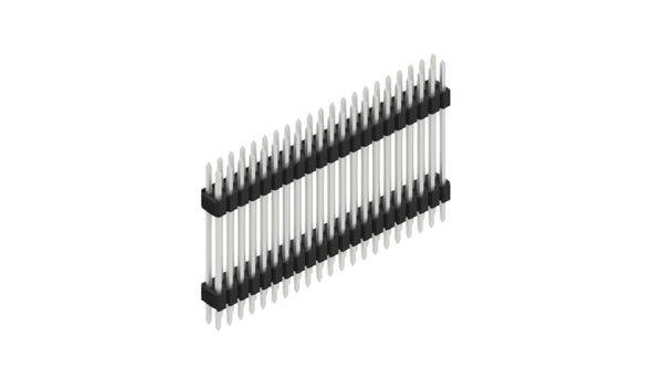 Fischer Elektronik Stiftleiste (Standard) Anzahl Reihen: 2 SLVW711742Z 10St.