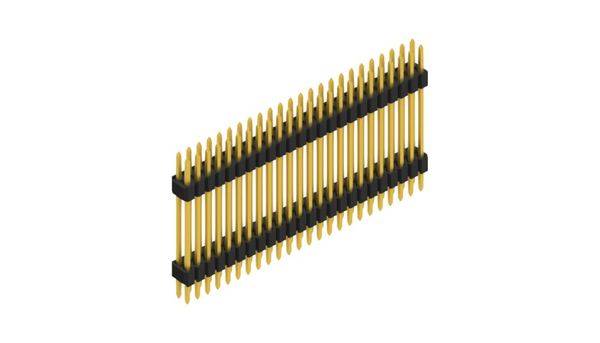Fischer Elektronik Stiftleiste (Standard) Anzahl Reihen: 2 SLVW711748G 10St.
