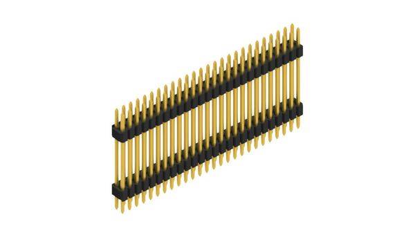 Fischer Elektronik Stiftleiste (Standard) Anzahl Reihen: 2 SLVW711752G 10St.