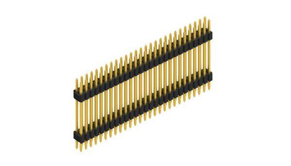 Fischer Elektronik Stiftleiste (Standard) Anzahl Reihen: 2 SLVW711754G 10St.
