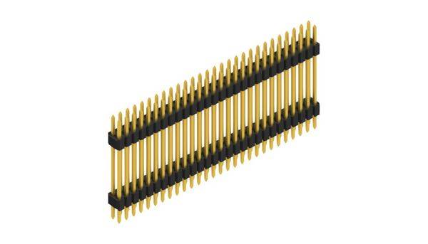 Fischer Elektronik Stiftleiste (Standard) Anzahl Reihen: 2 SLVW711756G 10St.