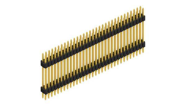 Fischer Elektronik Stiftleiste (Standard) Anzahl Reihen: 2 SLVW711764G 10St.