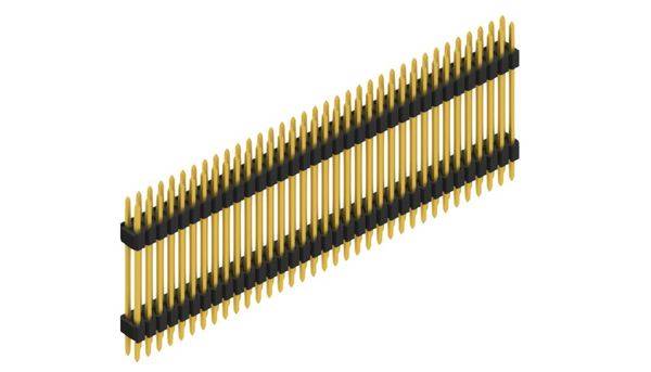 Fischer Elektronik Stiftleiste (Standard) Anzahl Reihen: 2 SLVW711770G 10St.