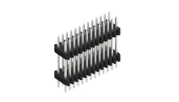 Fischer Elektronik Stiftleiste (Standard) Anzahl Reihen: 2 SLVW809226Z 10St.