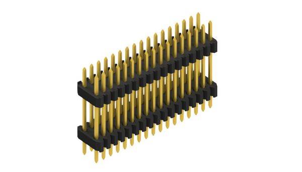 Fischer Elektronik Stiftleiste (Standard) Anzahl Reihen: 2 SLVW809234G 10St.