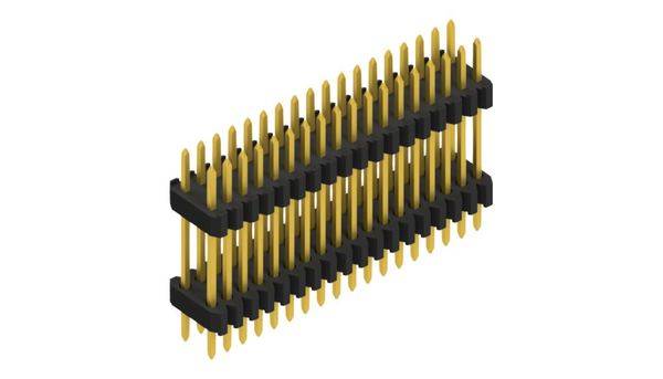 Fischer Elektronik Stiftleiste (Standard) Anzahl Reihen: 2 SLVW809236G 10St.