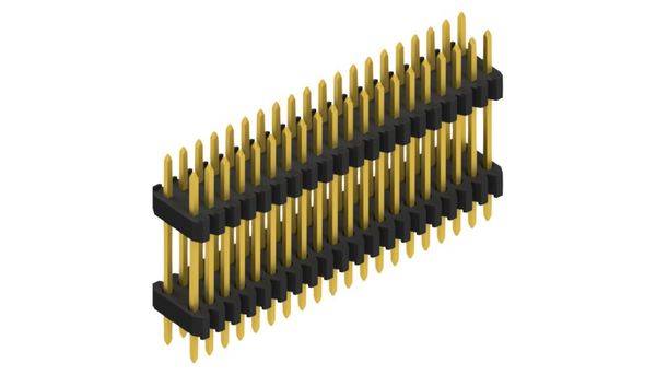 Fischer Elektronik Stiftleiste (Standard) Anzahl Reihen: 2 SLVW809240G 10St.