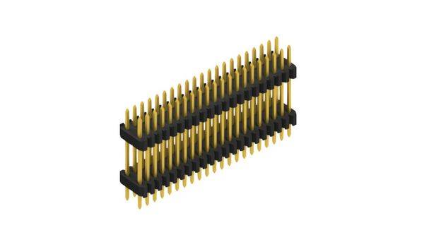 Fischer Elektronik Stiftleiste (Standard) Anzahl Reihen: 2 SLVW809242G 10St.