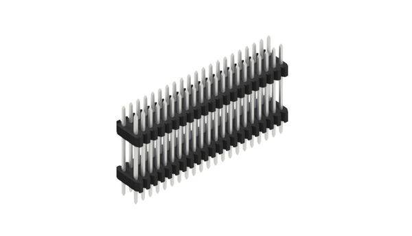 Fischer Elektronik Stiftleiste (Standard) Anzahl Reihen: 2 SLVW809242Z 10St.