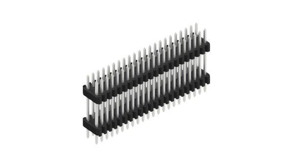 Fischer Elektronik Stiftleiste (Standard) Anzahl Reihen: 2 SLVW809244Z 10St.