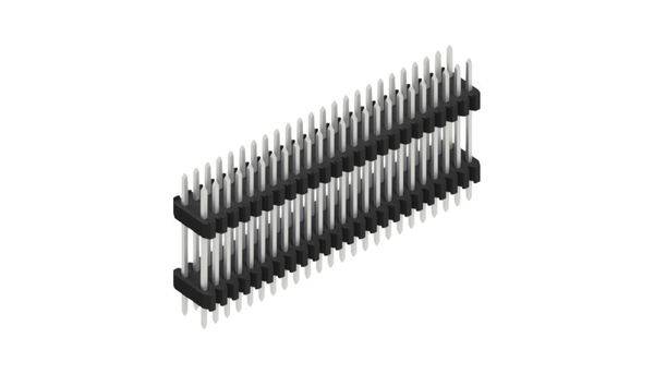 Fischer Elektronik Stiftleiste (Standard) Anzahl Reihen: 2 SLVW809248Z 10St.