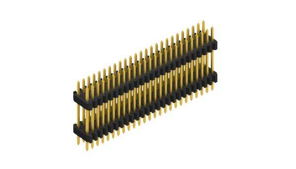 Fischer Elektronik Stiftleiste (Standard) Anzahl Reihen: 2 SLVW809250G 10St.