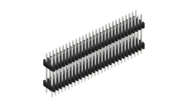 Fischer Elektronik Stiftleiste (Standard) Anzahl Reihen: 2 SLVW809256Z 10St.