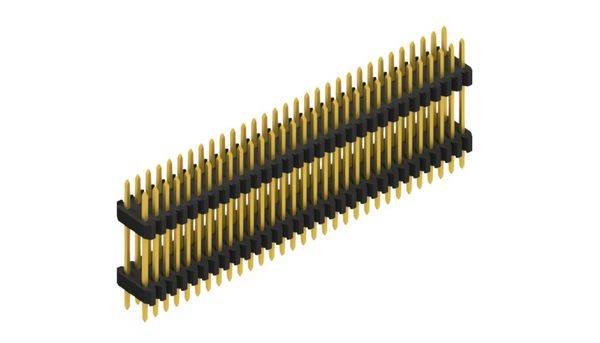 Fischer Elektronik Stiftleiste (Standard) Anzahl Reihen: 2 SLVW809262G 10St.