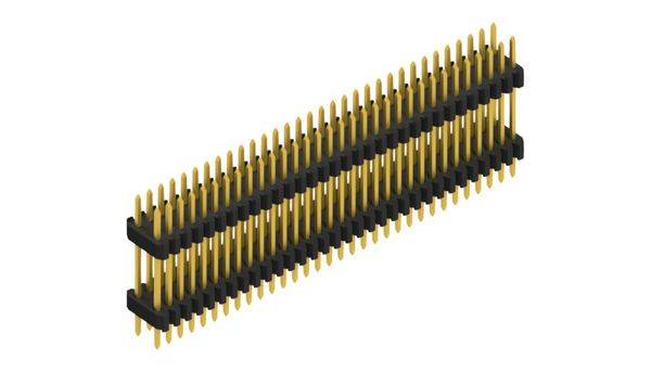 Fischer Elektronik Stiftleiste (Standard) Anzahl Reihen: 2 SLVW809264G 10St.