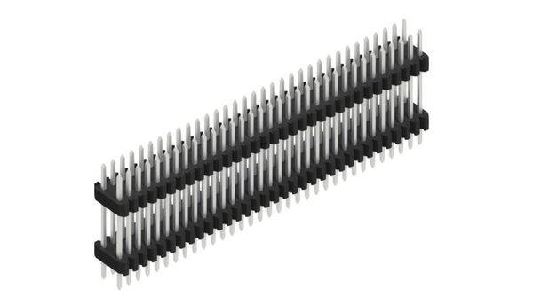 Fischer Elektronik Stiftleiste (Standard) Anzahl Reihen: 2 SLVW809266Z 10St.