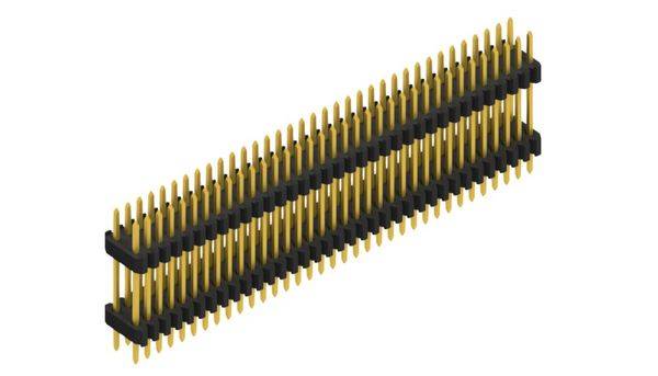 Fischer Elektronik Stiftleiste (Standard) Anzahl Reihen: 2 SLVW809270G 10St.