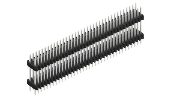 Fischer Elektronik Stiftleiste (Standard) Anzahl Reihen: 2 10157426 10St.