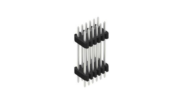 Fischer Elektronik Stiftleiste (Standard) Anzahl Reihen: 2 SLVW811712Z 10St.