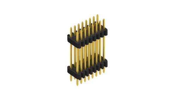 Fischer Elektronik Stiftleiste (Standard) Anzahl Reihen: 2 SLVW811716G 10St.